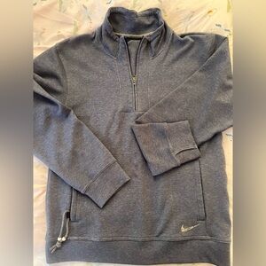 Nike Men's 1/4 Zip Dry Fit Small